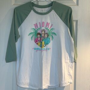 Ladies’ Golden Girls - Miami Girls Club Raglan Tee